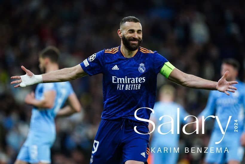 What is the Salary/Income of Karim Benzema in 2024