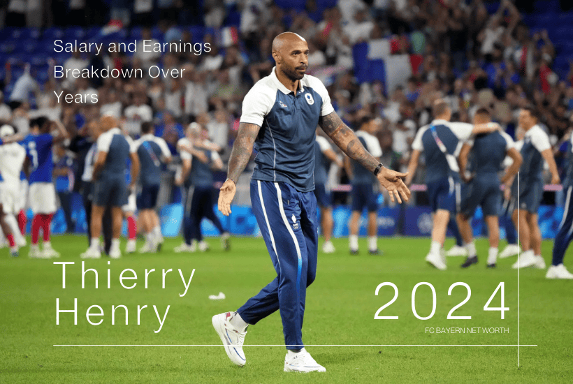 What is the Salary and Earnings of Thierry Henry Breakdown Over the Years